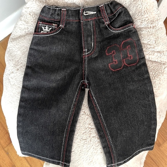 RED APE TODDLER JEANS, 18mo, adjustable waist, STREETSTYLE FOR KIDS! - Picture 2 of 10